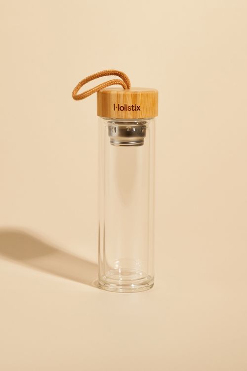 Garrafa De Chá Holistix Com Infusor