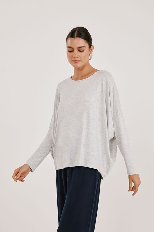 Blusa Decote U Mescla Beth