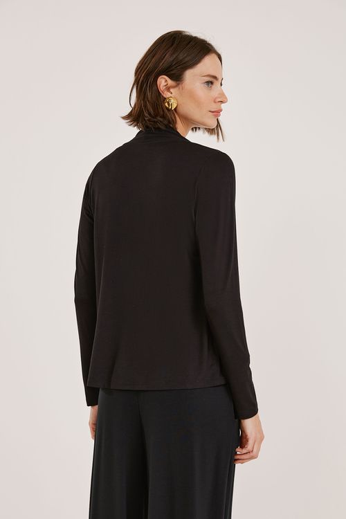 Casaco Cardigan Preto Beth