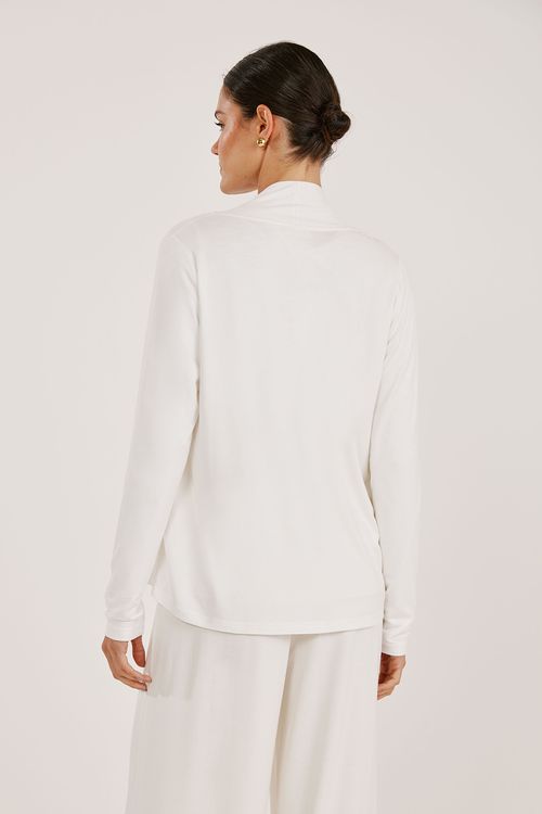 Casaco Cardigan Off White Beth