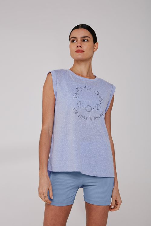 Regata Azul Recycled Lua