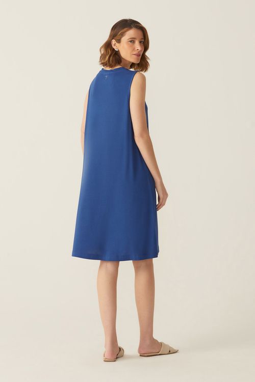 Vestido Curto Azul Palace Muriel