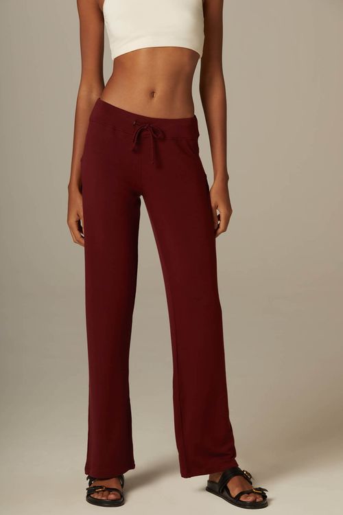 Calça Reta Vinho Bambu IV