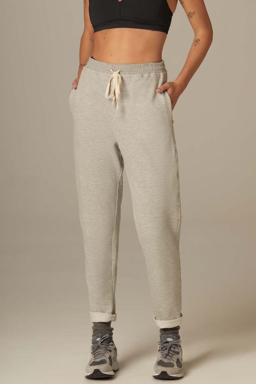 Calça Moletinho Mescla Algodão Essential