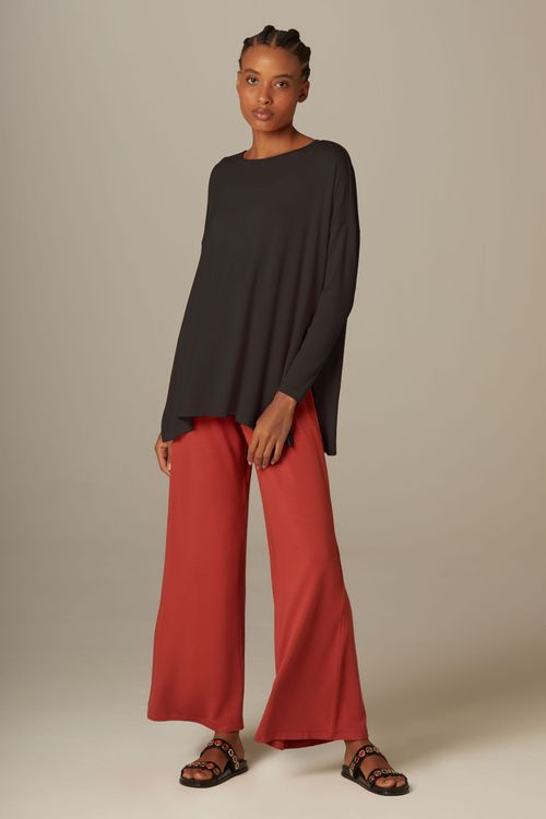 Calça Pantalona Telha Bambu Deva