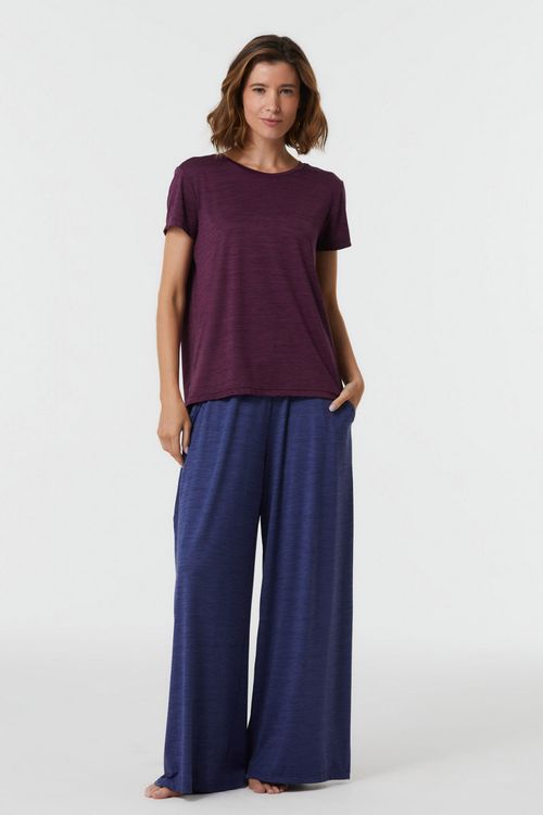 Calça Fitness Pantalona Marinho Alba