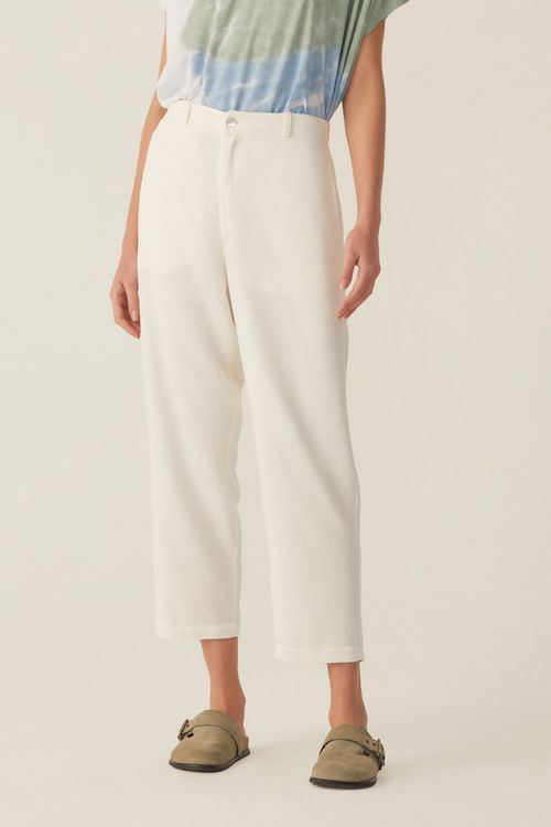 Calça Cenoura Off White Mandarina