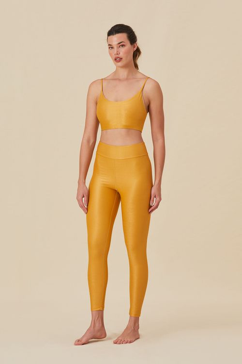 Legging Fitness Dourada Avila