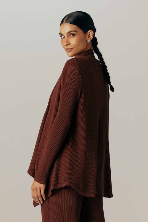 Casaco Dye Marrom Melita