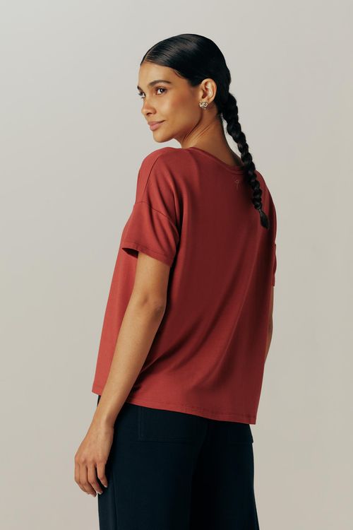 Blusa Merlot Bambu II