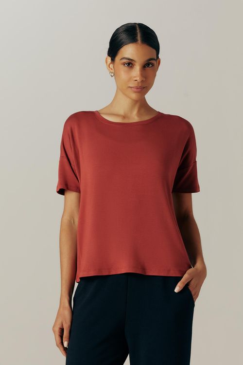 Blusa Merlot Bambu II