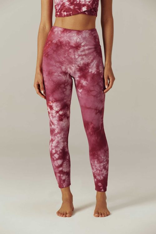Legging Yoga Tie Dye Bordô Radha
