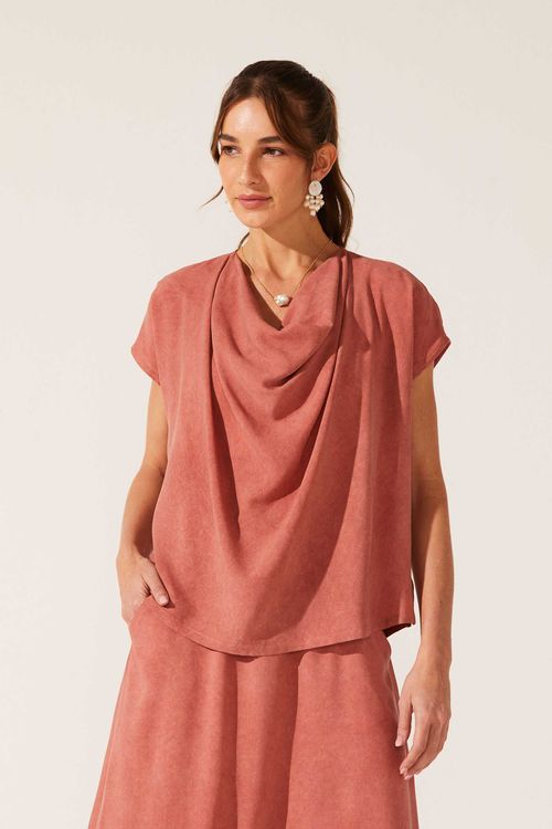 Blusa Degagê Canela Nathalia
