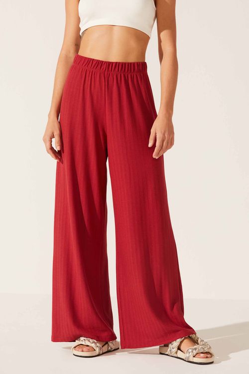 Calça Reta Merlot Joana