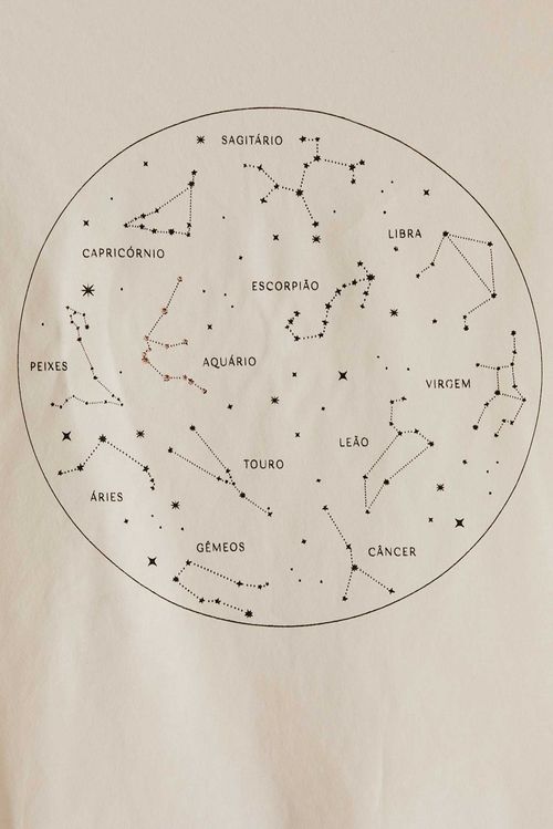 Blusa Signo Off White Algodão Aquário