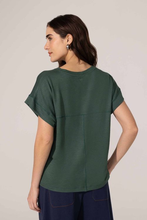 Blusa Flamê Verde Escuro Paty