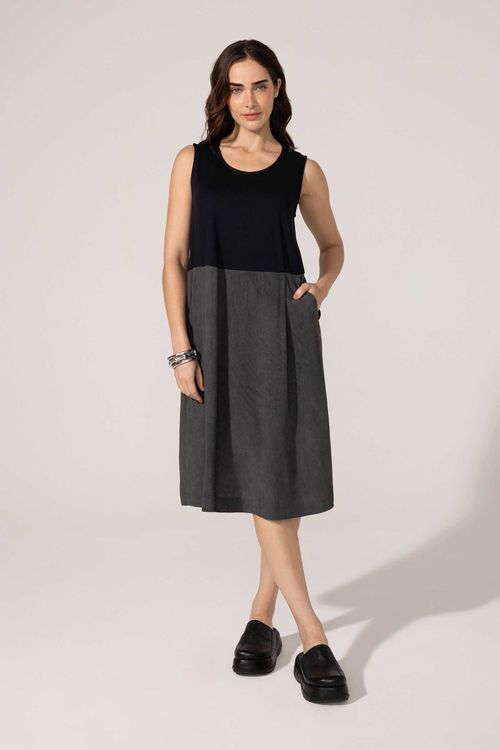 Vestido Regata Preto Pietra