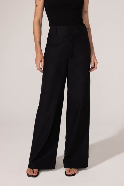 Calça Reta Preta Nicole