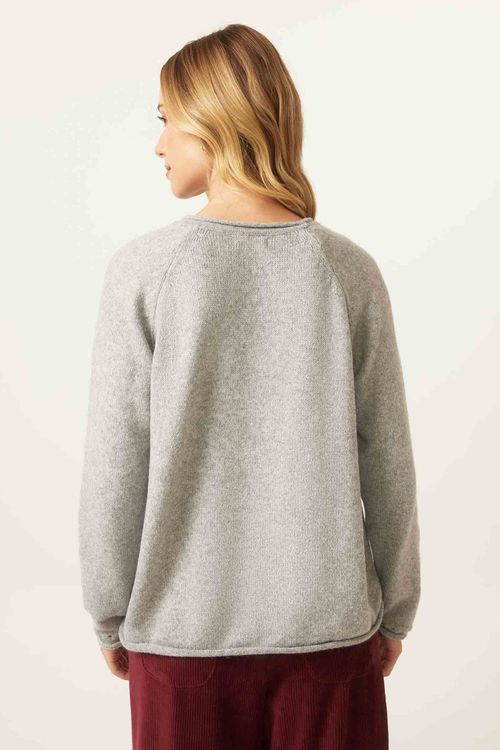 Sweater Mescla Claro Tricot Leads