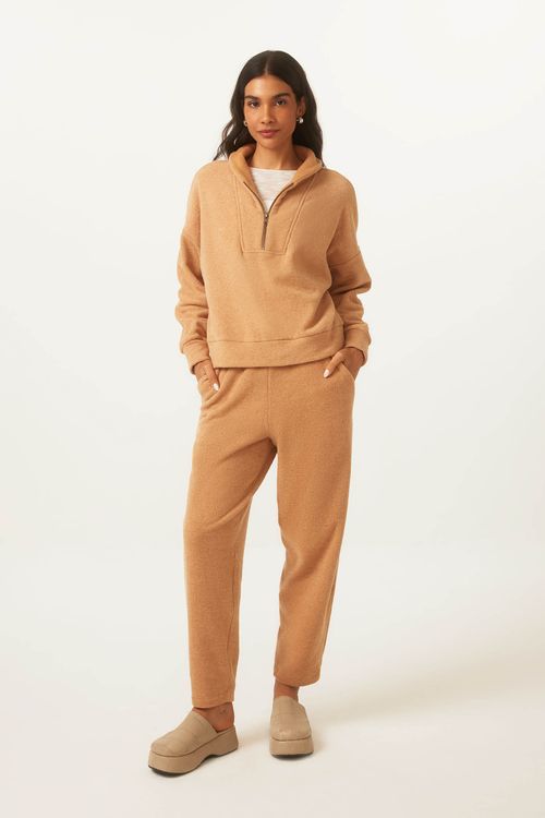 Calça Cenoura Bege Felipa