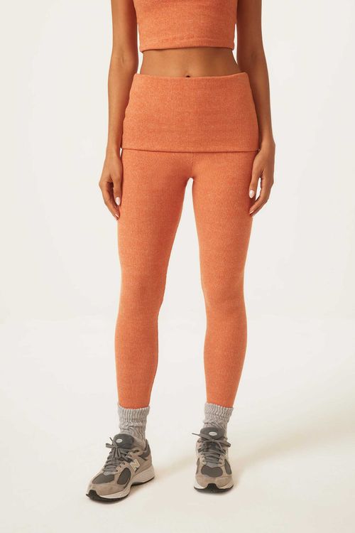 Legging Yoga Vira Cós Ferrugem Bindu II