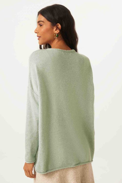 Sweater Verde Claro Tricot London