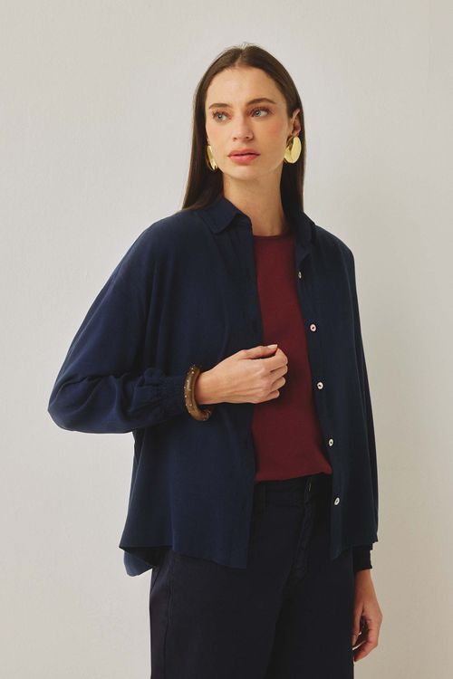 Camisa Marinho Liocel Penelope
