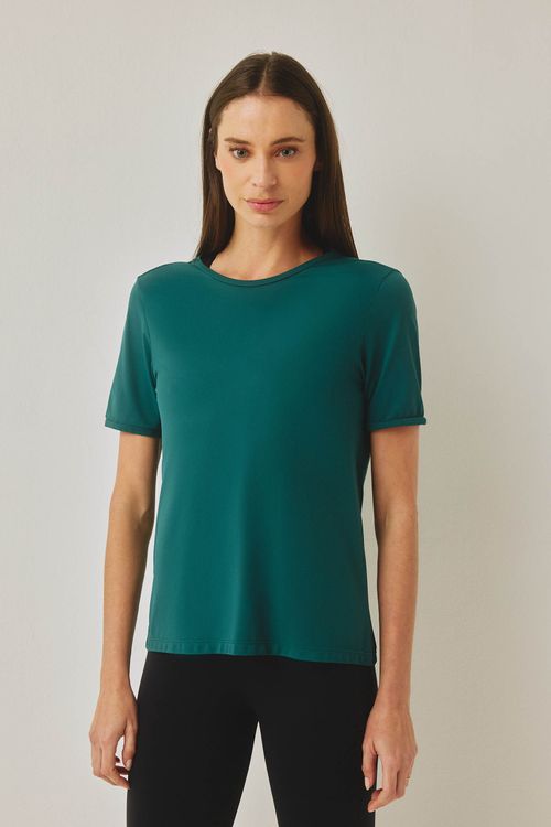 Blusa Fitness Verde Uv Dry Rubi