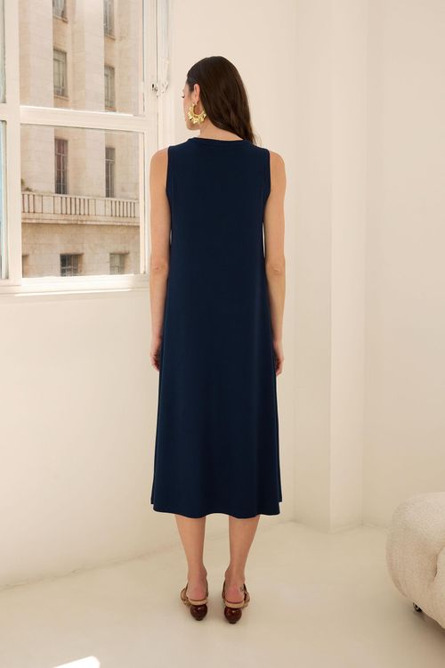 Vestido Regata Marinho Maggie